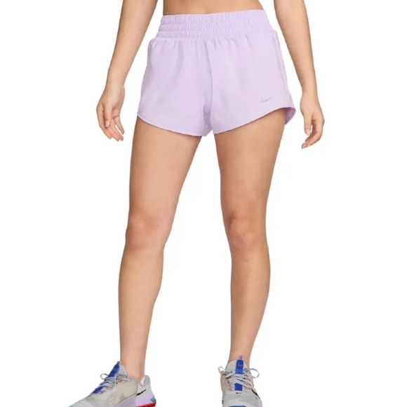 Nike Pants - New Nike Women's DRI-FIT Loose Fit Training Shorts - Light Purple - Size Medium